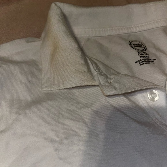 White Collared Tee - Picture 3 of 4